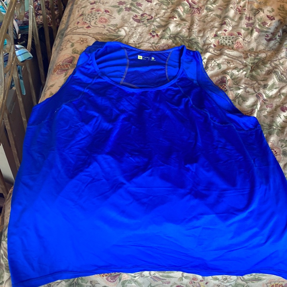 2 silky tank tops - 3X